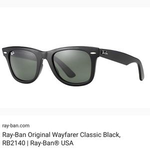 Authentic Ray-Ban Wayfarers 😎